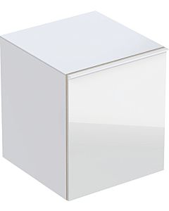 Keramag Acanto Seitenschrank 500618012 45x52x47,6cm, Glas weiß - weiß hochglanz