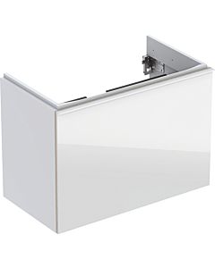 Keramag Acanto Waschtischunterschrank 500615012 Compact, 74x53,5x41,6cm, Glas weiß-weiß hochglanz