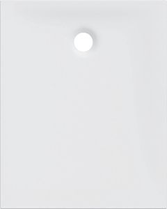 Geberit de douche rectangulaire Nemea 550593001 80 x 100 cm, blanc / mat