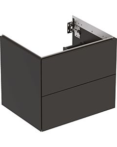 Geberit One 505261008 59.2 x 50.4 x 47 cm, matt black, 2 drawers
