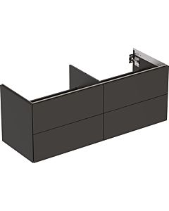 Geberit One unit 505266008 133.2x50.4x47cm, 4 drawers, matt black