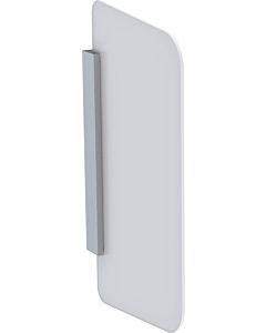 Geberit Urinal-Trennwand 115211TD1 rechteckig, Glas, weiß