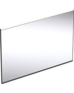 Geberit Option Plus Square miroir lumineux 502784141 105 x 70 cm, noir mat/aluminium anodisé, éclairage direct/indirect