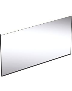 Geberit Option Plus Square light mirror 502786141 135 x 70 cm, matt black/anodised aluminium, direct/indirect lighting