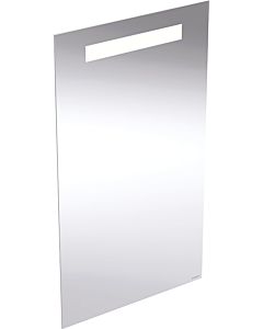 Geberit Option Basic Square miroir lumineux 502803001 Éclairage au-dessus, 40 x 70 cm