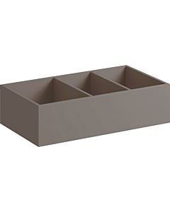 Geberit Xeno² drawer insert 500527001 37.3x6.2x20.8cm, H-division, melamine wood structure / culture gray