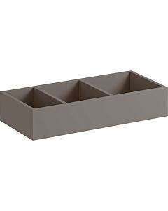 Geberit Xeno² drawer insert 500526001 32.3x6.2x15.0cm, H-division, melamine wood structure / scarlet gray