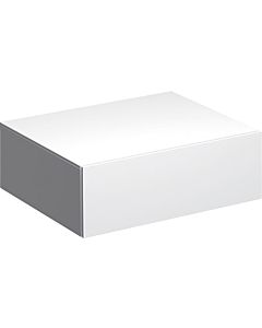 Geberit Xeno² Seitenschrank 500507011 58x20x46,2cm, mit Schublade, hochglänzend/weiß