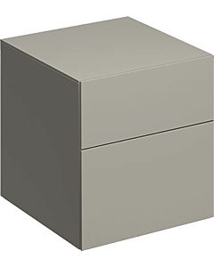 Geberit Xeno² side cabinet 500504001 45x51x46.2cm, with 2 drawers, matt / greige