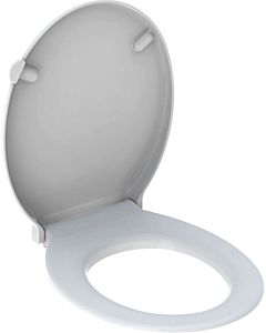 Geberit Renova Comfort WC siège 572850000 blanc , sans barrière, antibactérien, fixation par le bas