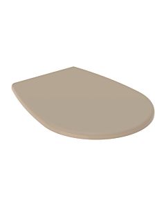 Geberit WC seat Renova 572165080 hinges stainless steel, Bahama beige, with cover