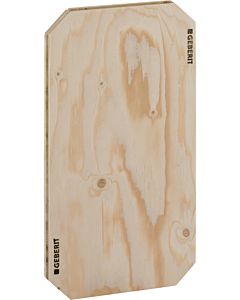 Geberit Gis Montageplatte 461035001 31 x 58 cm, universell, für Konsollasten, Holz
