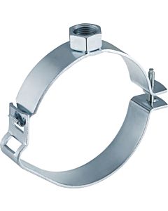 Geberit pipe clamp 368841002 DN 125, with threaded 2000 G 2000 / 2, adjustable, galvanized