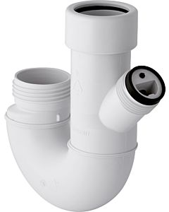 Geberit double chamber odor trap 252053111 Ø 40 mm, for device connection, plastic, white