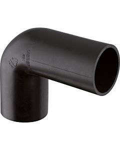 Geberit Pe connection elbow 361080161 DN 50x44mm, 90 degrees, PE-HD, for sleeve