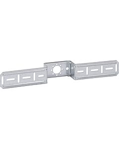 Geberit Mounting plate 601733001 discontinued, single, galvanized, for one tap connection