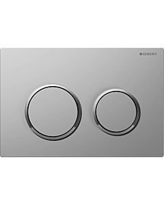 Geberit Omega cover plate 115085JQ1 plate / button matt-vc, ring high-gloss-vc, for dual flush