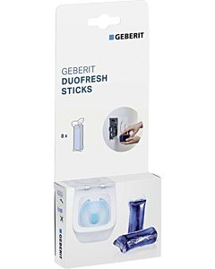 Geberit Duofresh Stick 244600001 Boîte contient 8 bâtonnets
