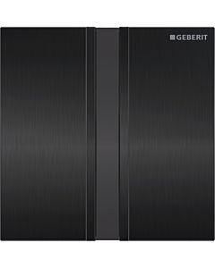 Geberit commande d&#39;urinoir infrarouge Typ 50 116026QD1 secteur, rinçage électronique, brossé / chrome noir