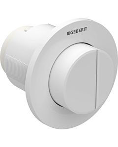 Geberit WC control Typ 01 116044111 pneumatic, plastic, dual flush, protruding, alpine white
