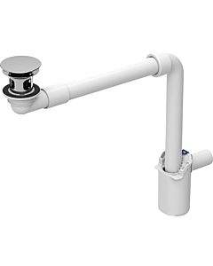 Geberit wash basin drain 152091211 Ø 32 mm, free outlet and valve cover, high-gloss chrome-plated