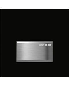Geberit control Typ 50 116016DW5 black-chrome-plated, brushed, pneumatic