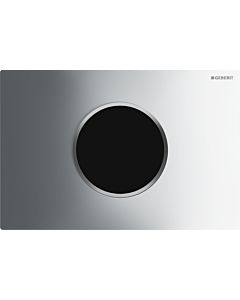 Geberit WC control 115907KH6 mains operation, dual flush, high-gloss chrome-plated
