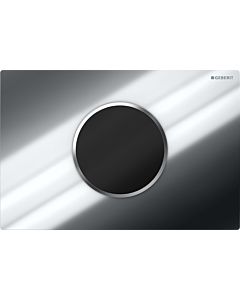 Geberit WC control 115908KH6 Battery operation, dual flush, high-gloss chrome-plated