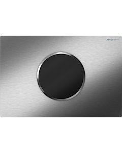 Geberit WC control 115909SN6 Battery operation, dual flush, screwable, brushed stainless steel