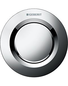 Geberit WC control Typ 01 116040211 pneumatic, plastic, 2000 flushing, flush button, high-gloss chrome-plated