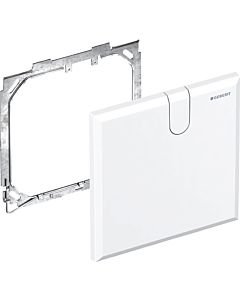 Geberit cover plate 116425111 white, for basin mixer with concealed function box, plastic