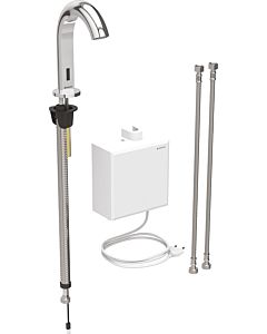 Piave infrarouge mitigeur lavabo 116167211 avec mitigeur thermostatique, montage sur pied, fonctionnement sur secteur, Geberit