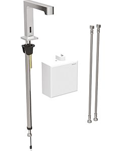 Geberit Brenta infrared basin mixer 116174211 standing installation, battery operation, Brenta -mounted function box, high-gloss chrome-plated, with mixer