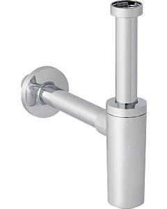 Geberit immersion pipe 2000 2000 151035211 2000 2000 / 4 &quot;x 40 mm, horizontal outlet, for wash basin, high-gloss chrome-plated