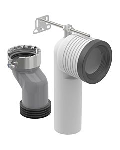 Geberit Anschluss-Set 152063001 Abgang vertikal, für Stand-WC TurboFlush