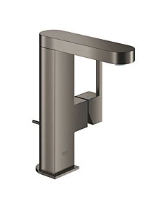 Grohe Plus single lever basin mixer 23871AL3 M-Size, with 2000 2000 / 4 &quot; 2000 , with temperature 2000 , hard graphite brushed
