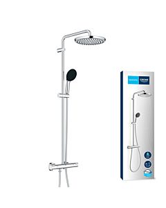 Grohe Vitalio Start System 250 shower system 26677001 with thermostatic mixer for wall mounting chrome