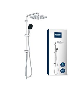 Grohe Vitalio Comfort 250 Flex shower system 26698001 with diverter for wall mounting chrome