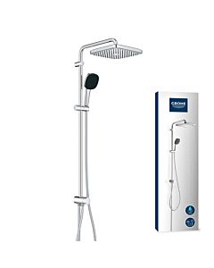Grohe Vitalio Comfort 250 Flex shower system 26986001 with diverter for wall mounting chrome