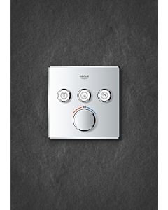 Grohe Grohtherm SmartControl Thermostat 29126000 mit 3 Absperrventile, chrom