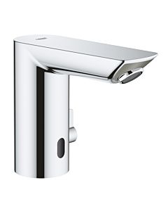 Grohe Bau Cosmopolitan E infrared basin mixer 36451000 chrome, with mixing, temperature limiter, 6 V lithium battery