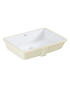 Grohe Cube Bathroom ceramics washbasin 3948000H 50cm, with overflow, alpine white PureGuard