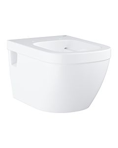 Grohe Euro Bathroom ceramics Basic wall-deep-flushing-match2 WC alpine white, rimless, horizontal outlet