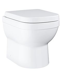Grohe Euro Bathroom ceramics Stand-Tiefspül- match3 WC alpine white, rimless, finish universal , with cover