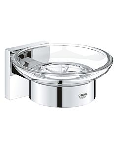 Grohe start Cube soap dish with Halter 41096000 chrome