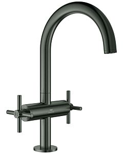 Grohe Atrio two-handle basin mixer 21144AL0 2000 /2&quot;, L-size, brushed hard graphite