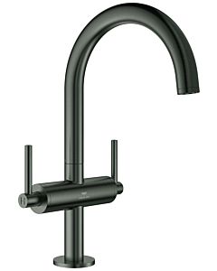 Grohe Atrio two-handle basin mixer 21145AL0 2000 /2&quot;, L-size, brushed hard graphite