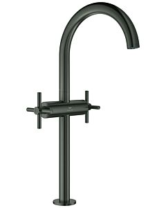 Grohe Atrio two-handle basin mixer 21149AL0 2000 /2&quot;, XL size, brushed hard graphite