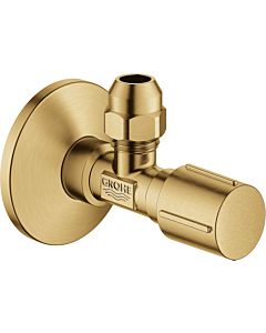 Grohe angle valve 22037GN0 2000 / 2 &quot;x 3/8&quot;, metal handle, rosette, 2000 cm, brushed cool sunrise
