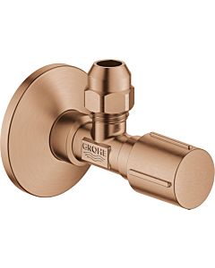 Grohe angle valve 22039DL0 warm sunset brushed, DN 15, self-sealing connection thread